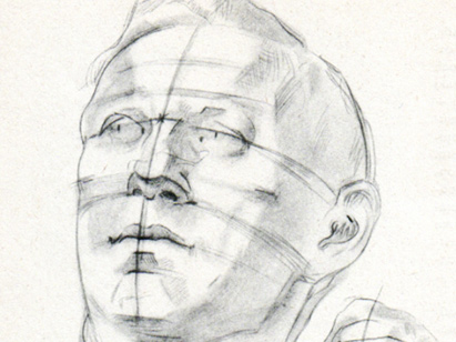 УРОК №2 Рисунок головы с живой модели - Студия рисования «Живописец»